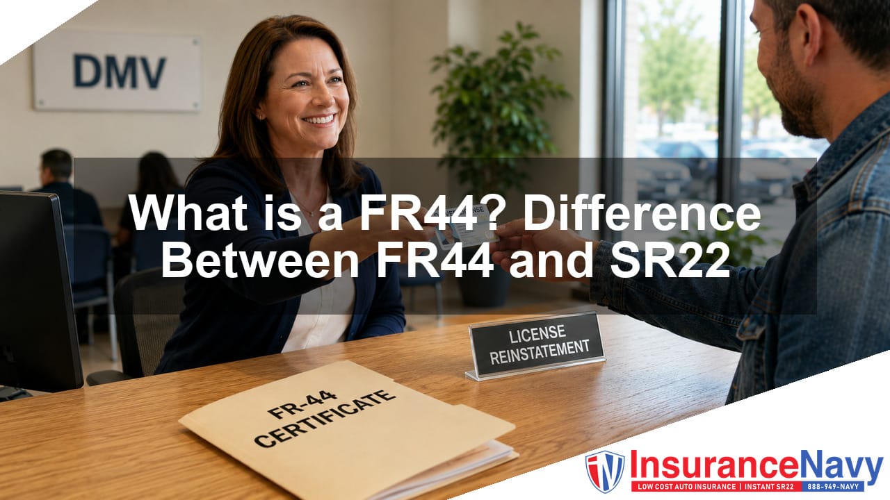 What is a FR-44? Difference Between FR-44 and SR-22